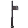 Hummingbird Curbside Mailbox, Locking Insert and Fresno Mailbox Post - Special Lite Products