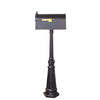 Berkshire Curbside Mailbox and Tacoma Mailbox Post with Direct Burial Kit - Special Lite Products