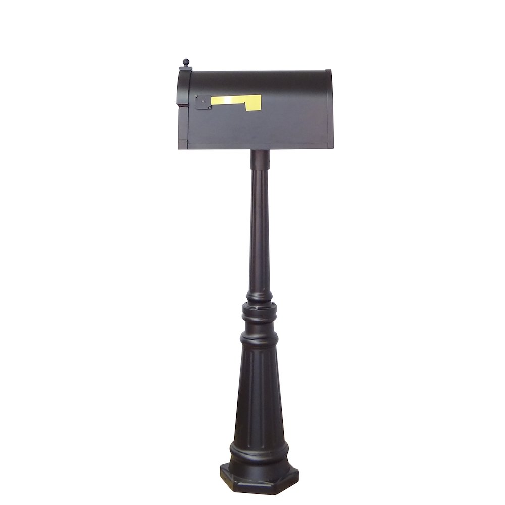 Berkshire Curbside Mailbox and Tacoma Mailbox Post with Direct Burial Kit - Special Lite Products