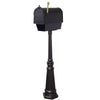 Curbside Mailbox with Newspaper Tube with Direct Burial Kit - Special Lite Products