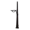 Curbside Mailbox with Front and Side Address Numbers, Newspaper Tube - Special Lite Products