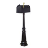 Curbside Mailbox with Locking Insert and Tacoma Mailbox with Direct Burial Kit - Special Lite Products