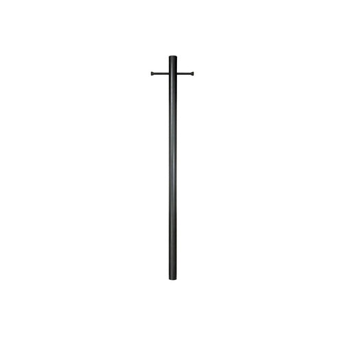 7' Smooth Aluminum Direct Burial Post with Ladder Rest - Special Lite Products