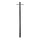7' Smooth Aluminum Direct Burial Post with Ladder Rest - Special Lite Products
