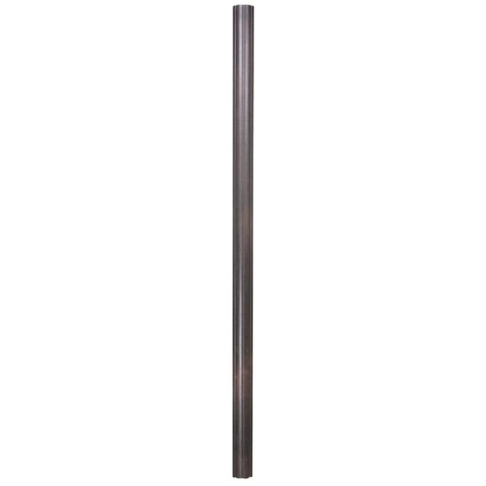 7' Fluted Aluminum Direct Burial Post - Special Lite Products