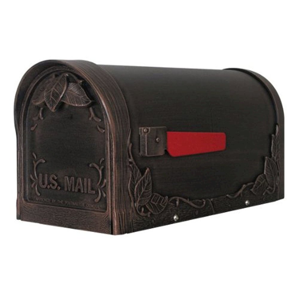 Floral Curbside Mailbox with Paper Tube - Special Lite Products