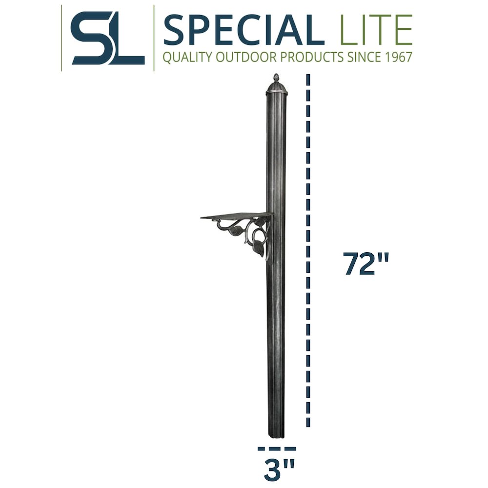 SPK-651 Albion Direct Burial Malbox Post - Special Lite Products
