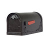 Floral Curbside Mailbox with Locking Insert and Albion Mailbox Post - Special Lite Products