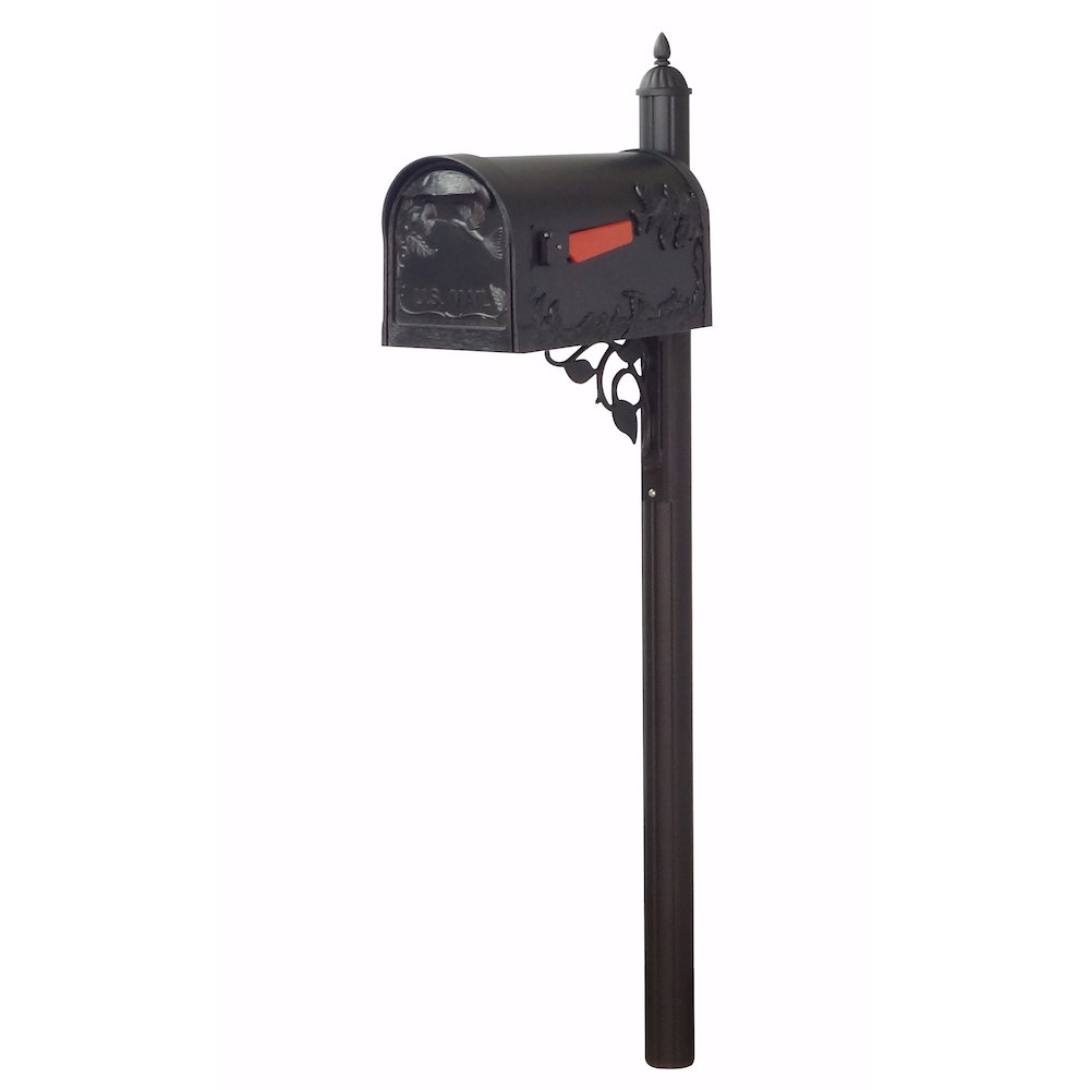 Hummingbird Curbside Mailbox with Albion Mailbox Post - Special Lite Products