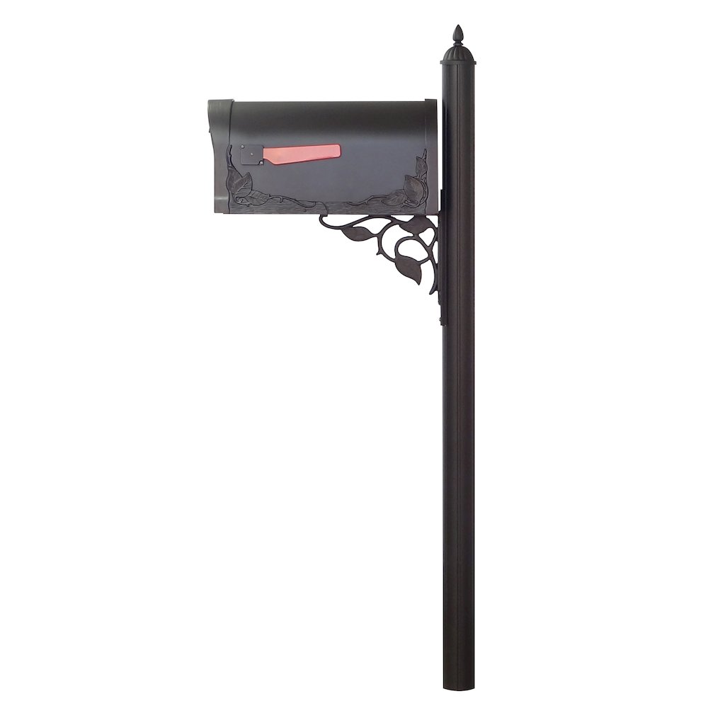Hummingbird Curbside Mailbox with Albion Mailbox Post - Special Lite Products
