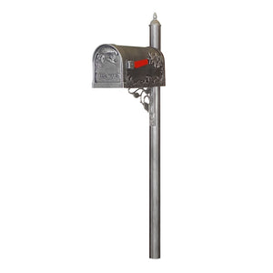 Hummingbird Curbside Mailbox with Albion Mailbox Post - Special Lite Products