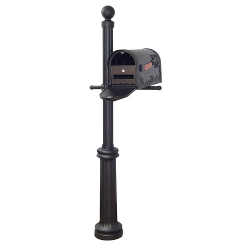 Hummingbird Curbside Mailbox, Locking Insert and Fresno Mailbox Post - Special Lite Products