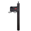 Hummingbird Curbside Mailbox with Locking Insert and Springfield Mailbox Post - Special Lite Products