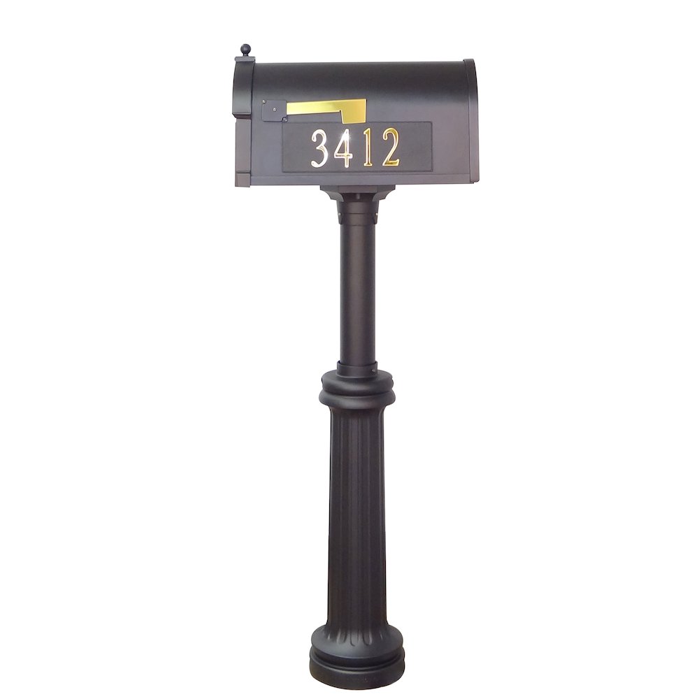Curbside Mailbox with Front and Side Address Numbers - Special Lite Products
