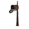 Curbside Mailbox with Front and Side Address Numbers - Special Lite Products