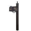Curbside Mailbox with Front and Side Address Numbers and Springfield Mailbox - Special Lite Products