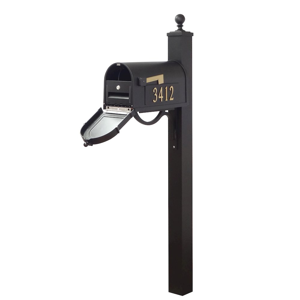 Curbside Mailbox with Front and Side Address Numbers - Special Lite Products