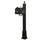 Curbside Mailbox with Front and Side Numbers, and Springfield Mailbox with Base - Special Lite Products