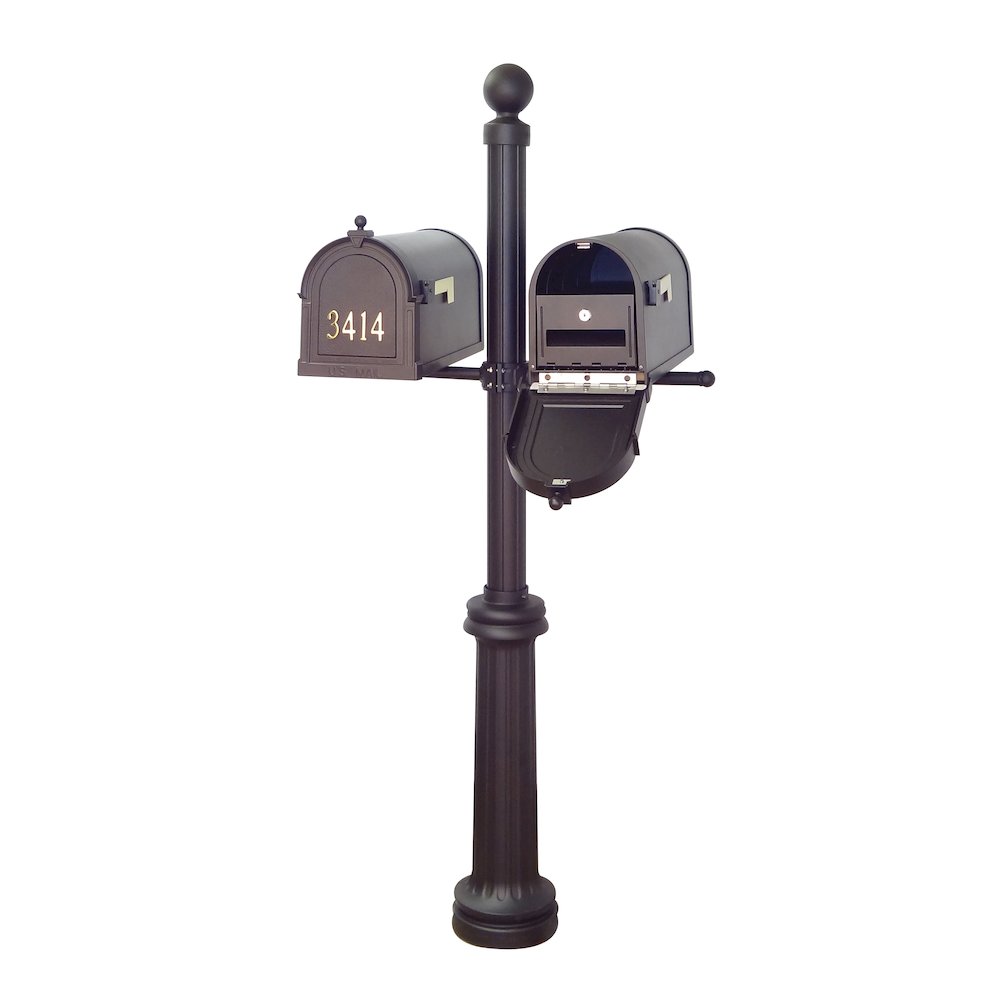 Curbside Mailboxes with Front Address Numbers, Locking Inserts - Special Lite Products
