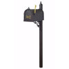 Berkshire Curbside Mailbox with Front Numbers and Albion Mailbox Post - Special Lite Products