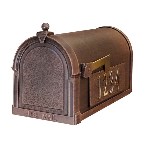 Berkshire Curbside Mailbox with Side Numbers - Special Lite Products