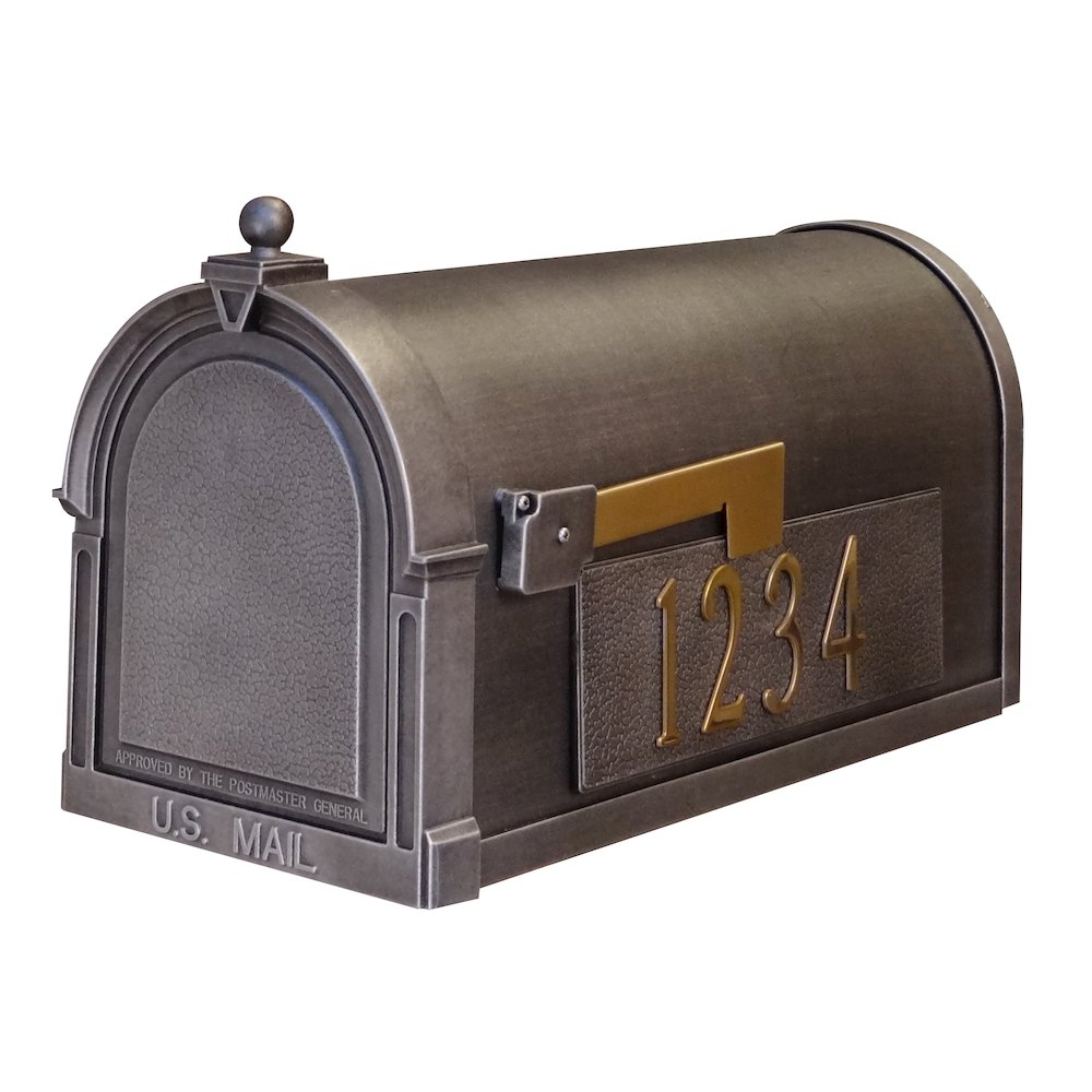 Berkshire Curbside Mailbox with Side Numbers - Special Lite Products