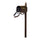 Berkshire Curbside Mailbox with Locking Insert and Richland Mailbox Post - Special Lite Products