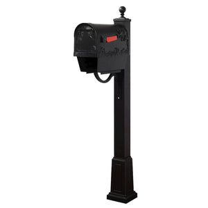 Hummingbird Curbside Mailbox with Newspaper Tube and Springfield Mailbox - Special Lite Products