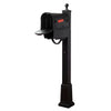 Hummingbird Curbside Mailbox with Newspaper Tube and Springfield Mailbox - Special Lite Products