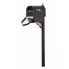 Curbside Mailbox with Newspaper Tube, Locking Insert and Albion Mailbox Post - Special Lite Products