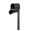 Berkshire Curbside Mailbox with Newspaper Tube and Wellington Mailbox Post - Special Lite Products