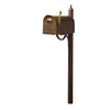 Classic Curbside Mailbox with Locking Insert and Richland Mailbox Post - Special Lite Products