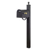 Classic Curbside Mailbox with Locking Insert and Springfield Mailbox Post - Special Lite Products