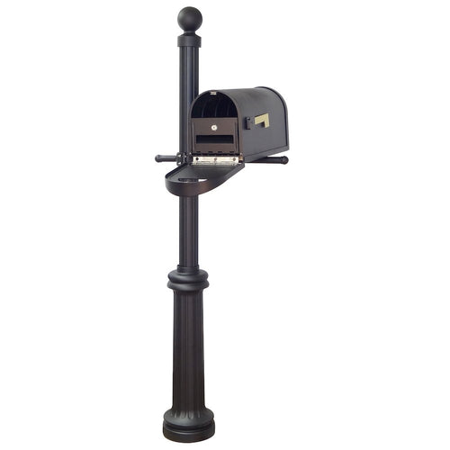 Classic Curbside Mailbox, Locking Insert and Fresno Mailbox Post - Special Lite Products