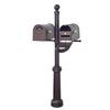 Classic Curbside Mailboxes with Locking Inserts and Fresno Double Mount Mailbox - Special Lite Products