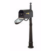 Classic Curbside Mailbox with Locking Insert and Ashland Mailbox Post - Special Lite Products