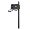 Classic Curbside Mailbox with Locking Insert and Richland Mailbox Post - Special Lite Products