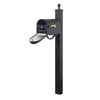Classic Curbside Mailbox with Locking Insert and Springfield Mailbox Post - Special Lite Products