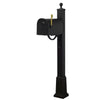 Classic Curbside Mailbox and Springfield Mailbox Post with Base - Special Lite Products