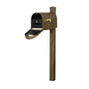 Curbside Mailbox wtih Locking Insert and Wellington Direct Burial Mailbox Smooth - Special Lite Products
