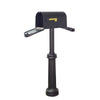 Classic Curbside Two Door Mailbox and Bradford Mailbox Post - Special Lite Products