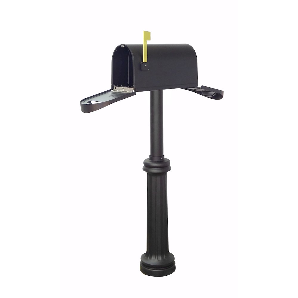 Classic Curbside Two Door Mailbox and Bradford Mailbox Post - Special Lite Products
