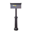 Classic Curbside Two Door Mailbox and Bradford Mailbox Post - Special Lite Products