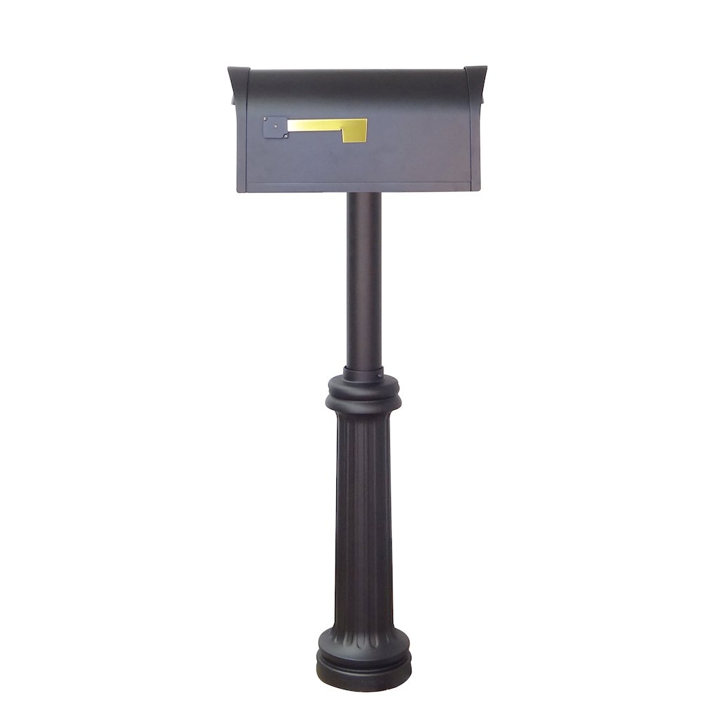 Classic Curbside Two Door Mailbox and Bradford Mailbox Post - Special Lite Products