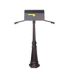 Classic Curbside Two Door Mailbox and Tacoma Mailbox Post - Special Lite Products