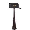 Classic Curbside Two Door Mailbox and Tacoma Mailbox Post - Special Lite Products