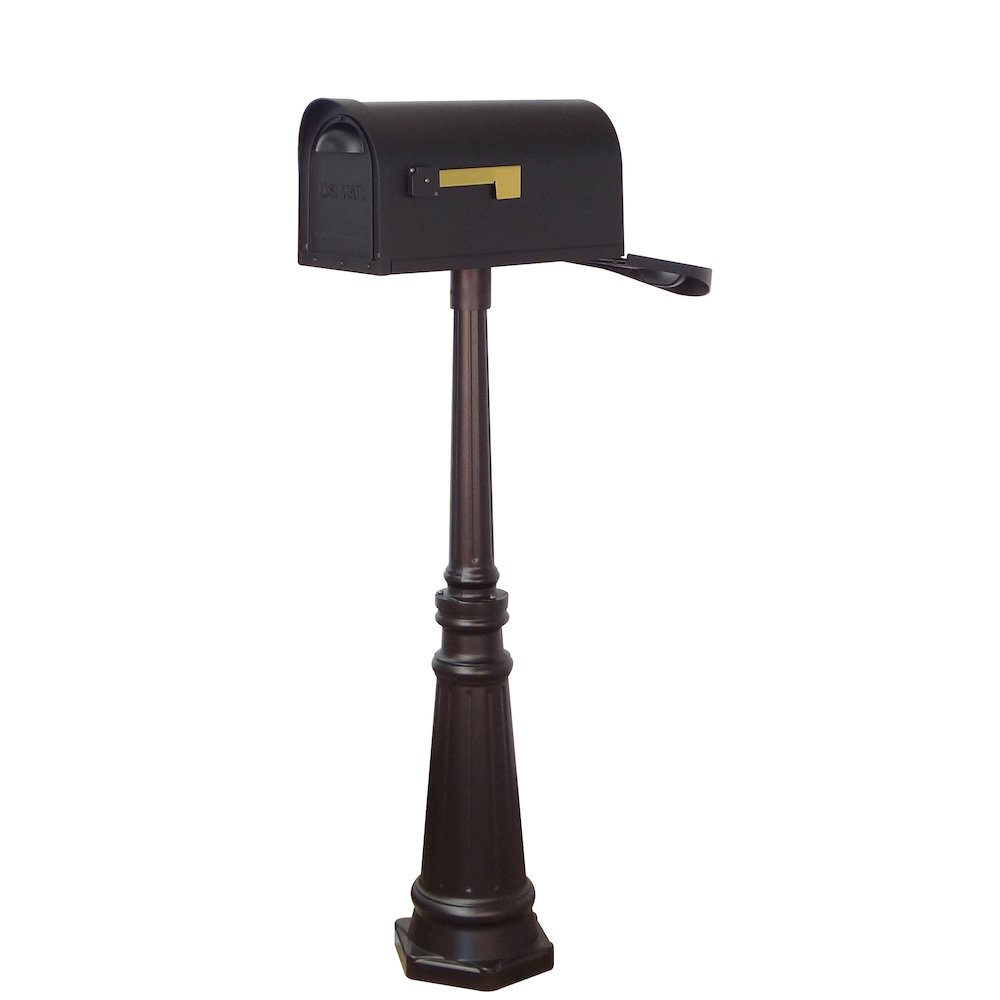 Classic Curbside Two Door Mailbox and Tacoma Mailbox Post - Special Lite Products