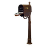 Classic Curbside Mailbox with Newspaper Tube - Special Lite Products