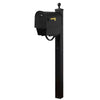 Classic Curbside Mailbox with Newspaper Tube and Springfield Mailbox Post - Special Lite Products