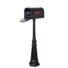 Floral Curbside Mailbox, Locking Insert and Tacoma Mailbox Post - Special Lite Products